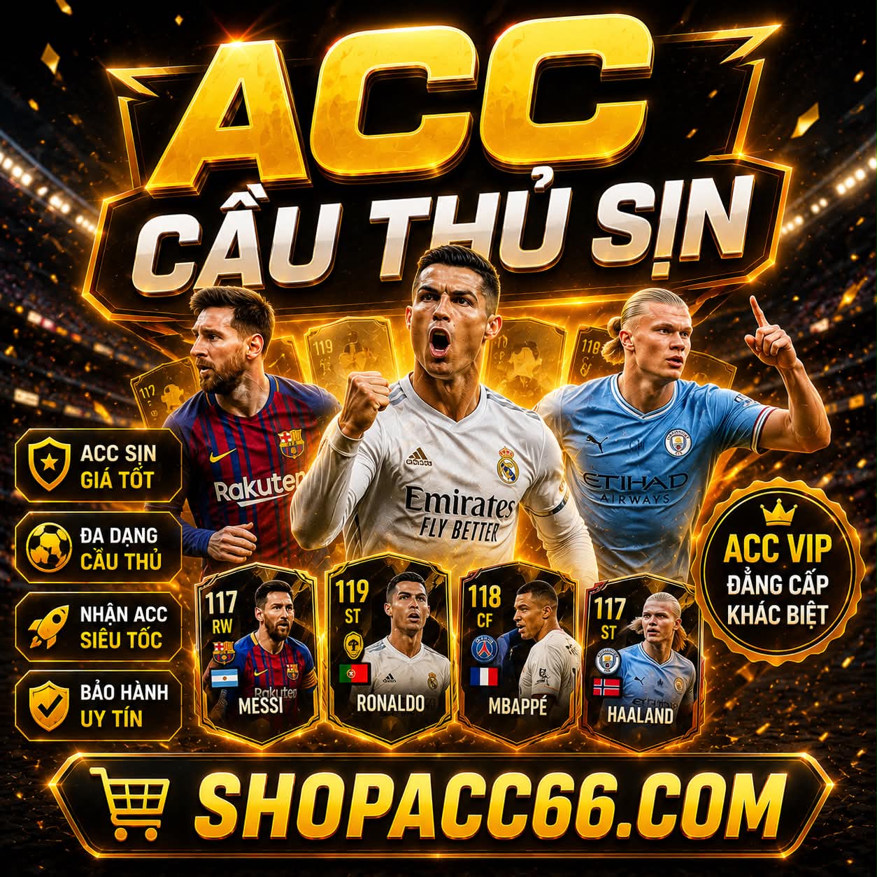 ACC CẦU THỦ SỊN SÒ GARENA TTT